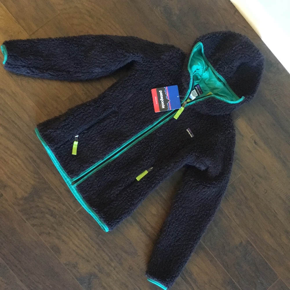 NWT Patagonia zip-up hoodie.